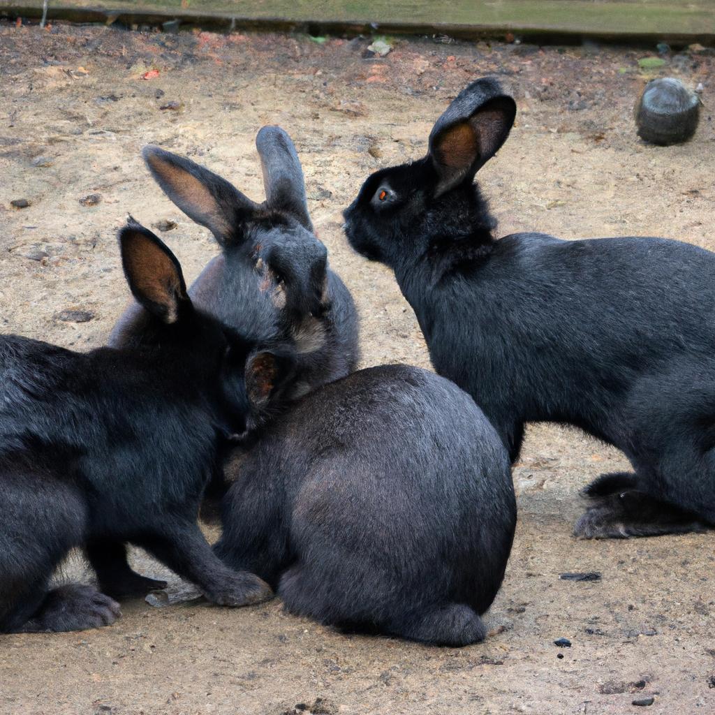 Unleashing the social side of black rabbits