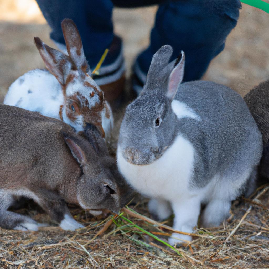 Rabbit social hour: How do bucks and does interact with humans?