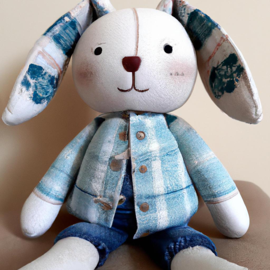 Bring the beloved character of Peter Rabbit to life with this charming plush toy by Meri Meri.