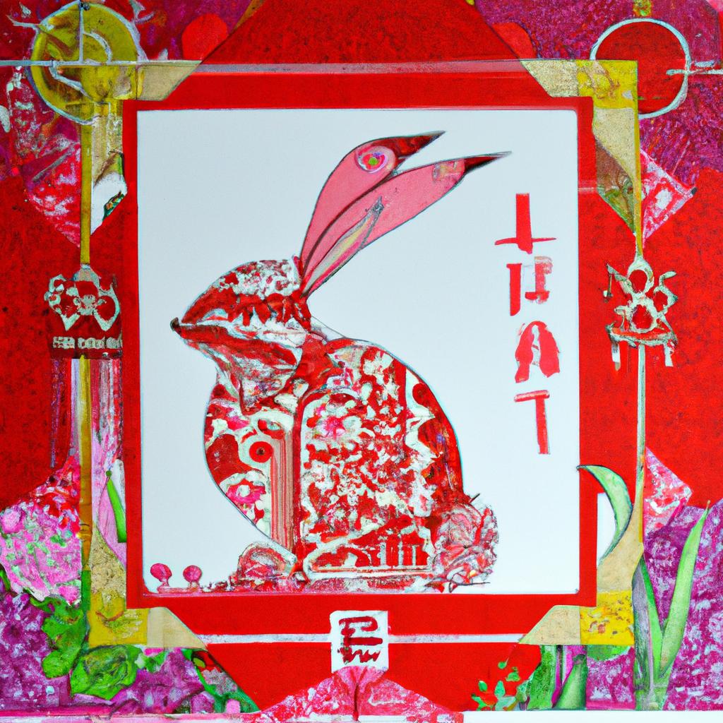 Show your appreciation for the art of paper cutting with a Year of the Rabbit card that's carefully crafted by hand.