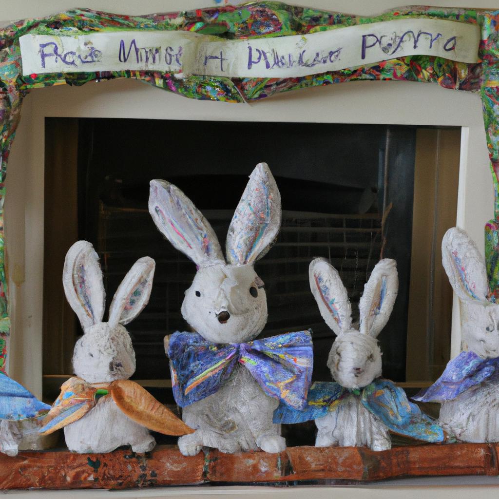 This garland is a great way to bring some Easter cheer to your home