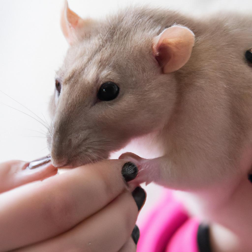 Proper feeding habits for rats
